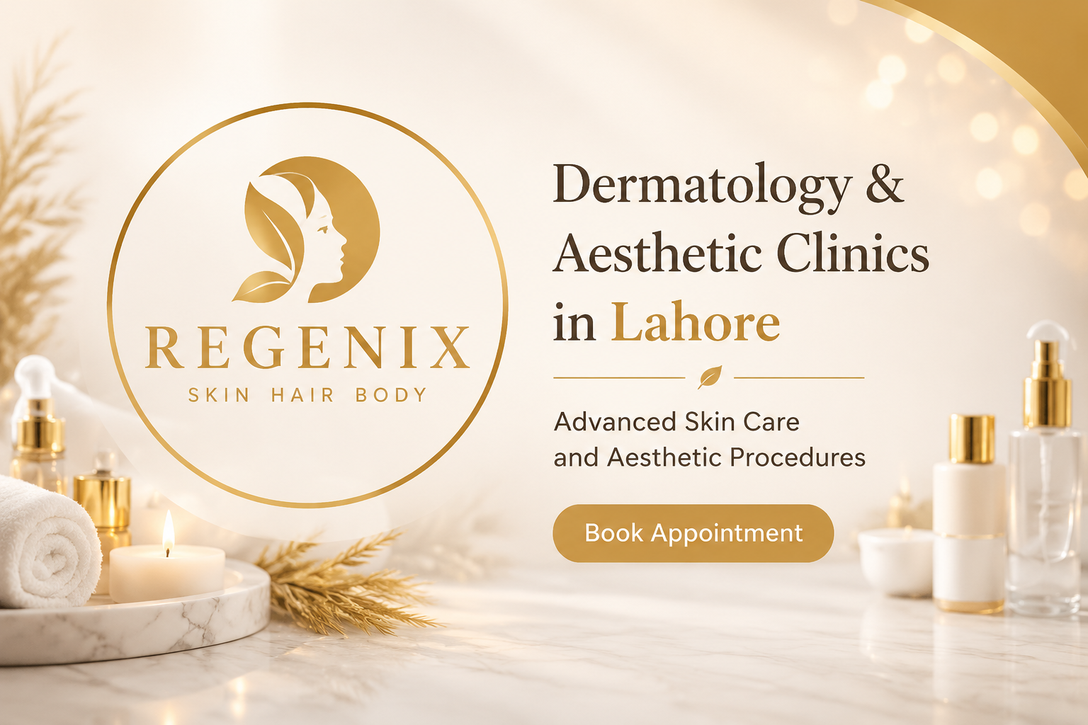 REGENIX Lahore dermatology and aesthetic clinic providing advanced skin care and aesthetic treatments.